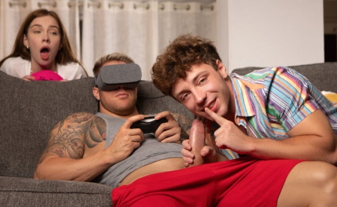 Imagem de Bisexual Freeuse Gamer Bro - Calvin Michaels and Filou Fitt