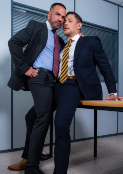 Kneel Before Your Boss - Nicholas Bardem and John Rodriguez