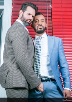 Office Voyeur - Dani Robles and Thomas Thunder